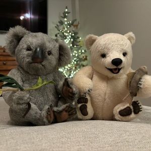 R John Wright Joey koala Bear and Nippy Bear